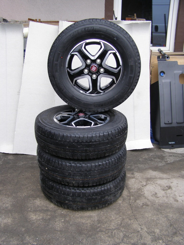 Komplet 4 sztuk Kół Alufelgi z oponami Michelin 16" 5x130 Kamper DUCATO, BOXER i JUMPER