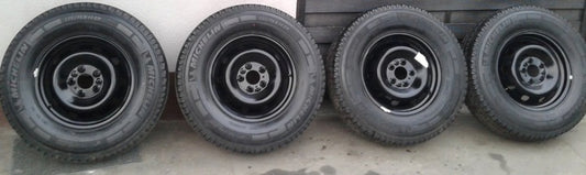 Komplet 4 sztuk Koła wzmocnione 227/75/16C Kamper Michelin DUCATO, BOXER i JUMPER