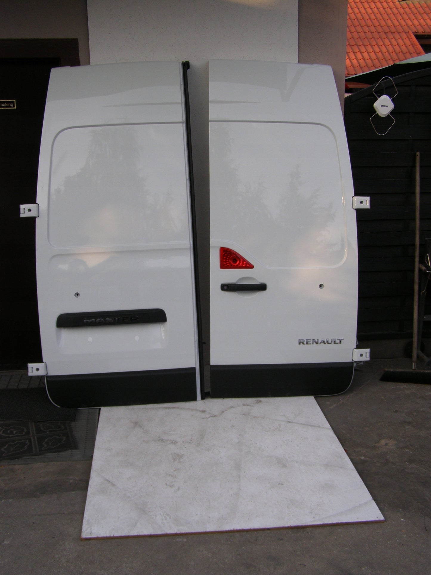 Komplet drzwi tylnych MASTER i MOVANO, od 14 r.