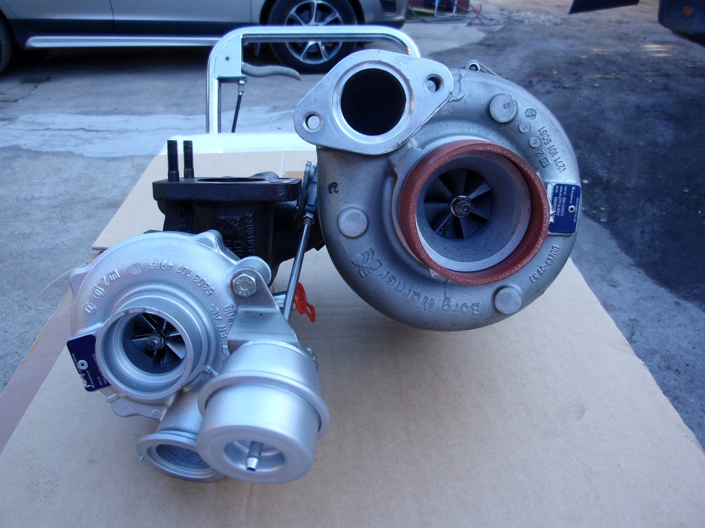 Turbosprężarka Turbina IVECO DAILY 3.0 Bi-turbo, 5801928231