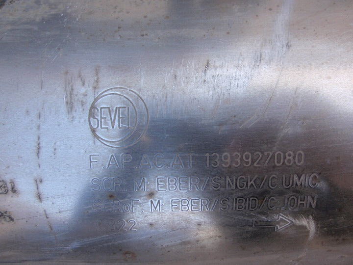 Katalizator DPF Filtr BOXER i JUMPER 2.2, 1393927080