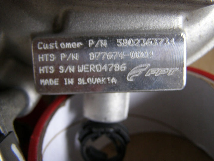 Turbosprężarka 2.3 Turbina FIAT DUCATO, 5802363734