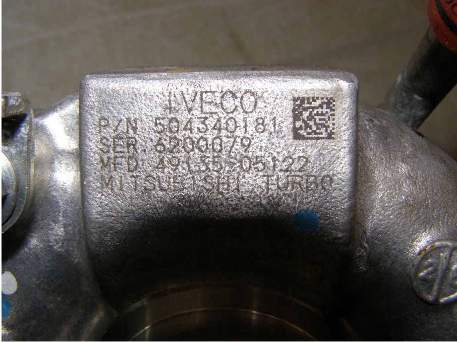 Turbosprężarka 2.3 Turbina IVECO, 504340181