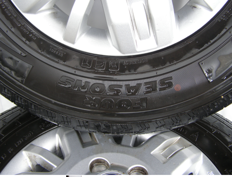Komplet 4 sztuk Alufelgi z oponami Four season 225/75/15 DUCATO, BOXER i JUMPER, od 2006 r.