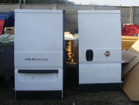 Komplet drzwi tylnych H1 DUCATO, BOXER i JUMPER