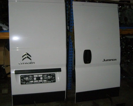 Komplet drzwi tylnych H1 DUCATO, BOXER i JUMPER