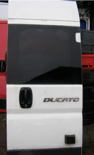 Drzwi tylne oszklone H2 DUCATO, BOXER i JUMPER