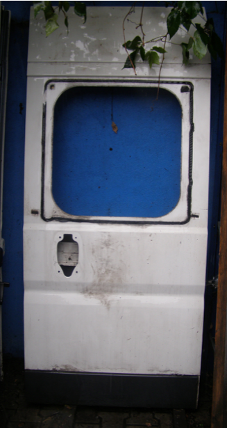 Drzwi tylne oszklone H2 DUCATO, BOXER i JUMPER